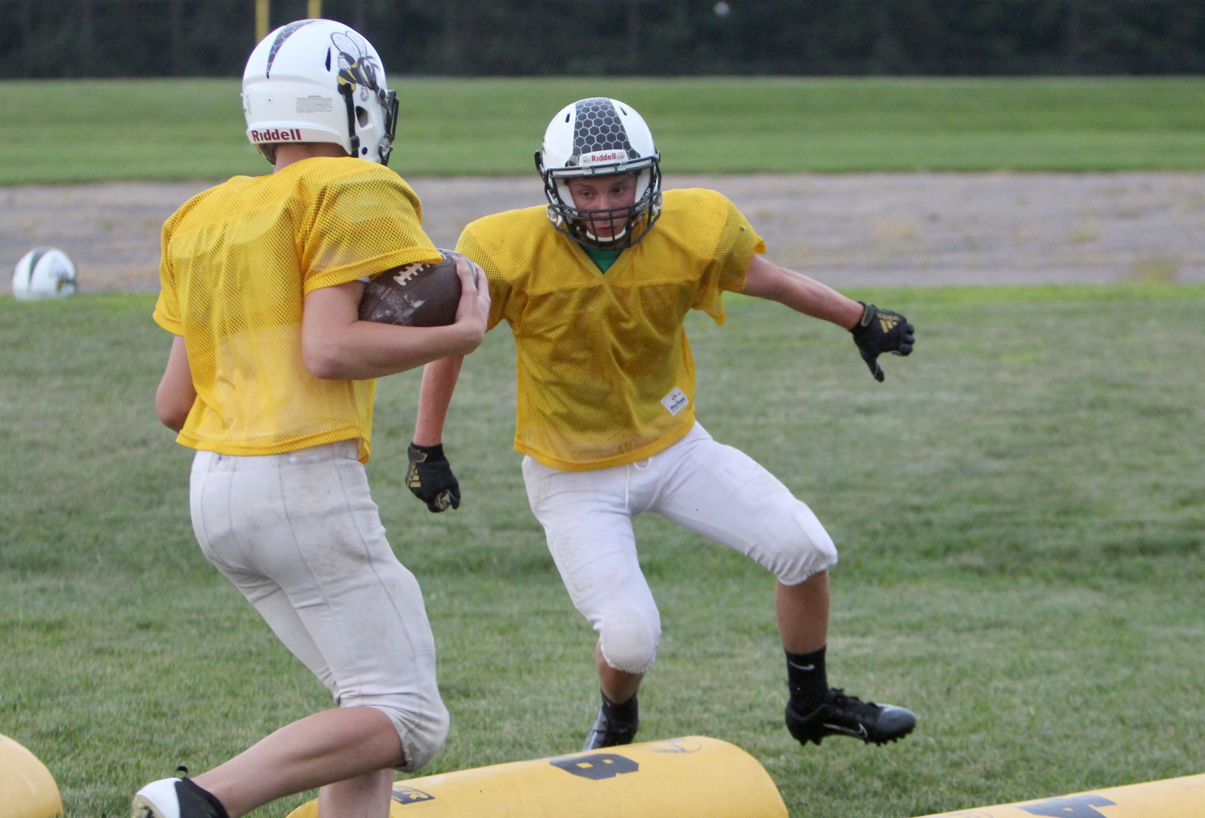 Cadott football practice 8-13-19